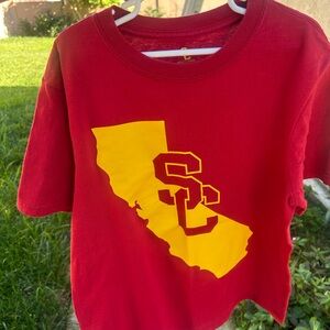 Kids' Red and Yellow Graphic Tee